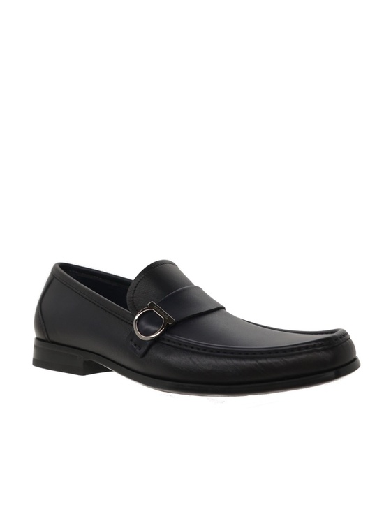 Salvatore Ferragamo Duomo Loafers Midnight Blue Leather Size 12 US New main image 5